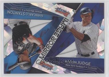 2017 Bowman's Best - Mirror Image - Atomic Refractor #MI-1 - Giancarlo Stanton, Aaron Judge