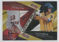 Austin Beck, Mike Trout #/50