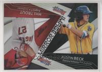 Austin Beck, Mike Trout