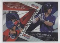 Keston Hiura, Dustin Pedroia