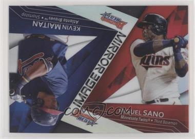 2017 Bowman's Best - Mirror Image #MI-9 - Miguel Sano, Kevin Maitan