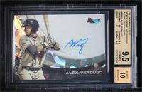 Alex Verdugo [BGS 9.5 GEM MINT] #/25