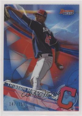 2017 Bowman's Best - Top Prospects - Blue Refractor #TP-31 - Triston McKenzie /150