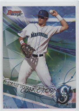 2017 Bowman's Best - Top Prospects - Refractor #TP-34 - Evan White