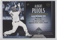 Albert Pujols (Career Hits) #/1