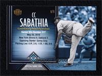 CC Sabathia (Career Wins) #/1