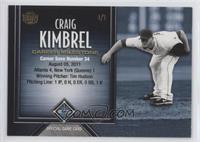 Craig Kimbrel (Career Saves) #/1