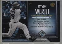 Jayson Werth (Career Home Run) [Noted] #/1