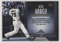 Jose Abreu (Career Home Runs) #/1