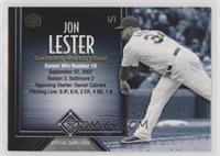 Jon Lester (Career Wins) #1/1