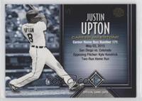 Justin Upton (Career Home Runs) #/1