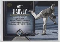 Matt Harvey (Career Wins) #/1