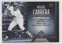 Miguel Cabrera (Career RBIs) #/1