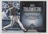 Troy Tulowitzki (Career Home Runs) #/1