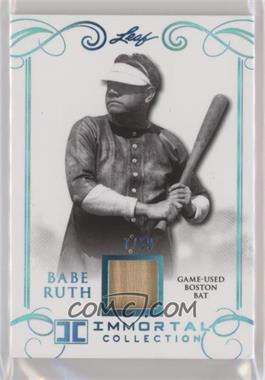 2017 Leaf Babe Ruth Immortal Collection - Game-Used Boston Bat - Blue Spectrum #BB-22 - Babe Ruth /20