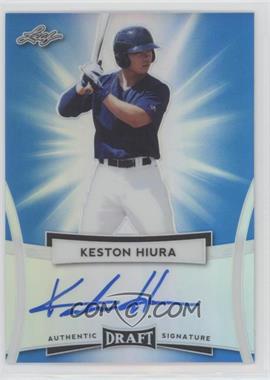 2017 Leaf Metal Draft - [Base] - Blue #BA-KH1 - Keston Hiura /25