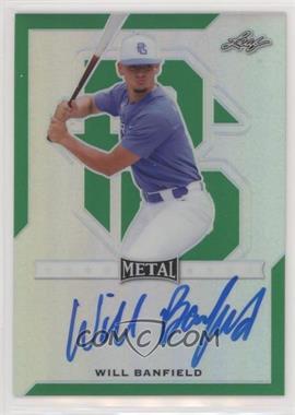 2017 Leaf Perfect Game All-American Classic - [Base] - Metal Green #BA-WB1 - Will Banfield /10 [Noted]