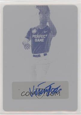 2017 Leaf Perfect Game All-American Classic - [Base] - Printing Plate Yellow #BA-VT1 - Vinny Tosti /1
