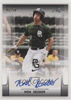 Nick Decker #/50