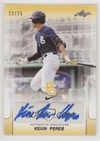 Kevin Perez #/25