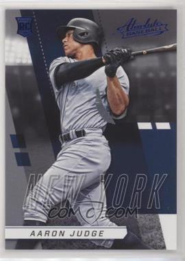 2017 Panini Chronicles - Absolute Rookies - Blue #1 - Aaron Judge