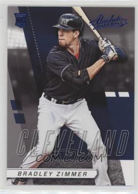 2017 Panini Chronicles - Absolute Rookies - Blue #14 - Bradley Zimmer