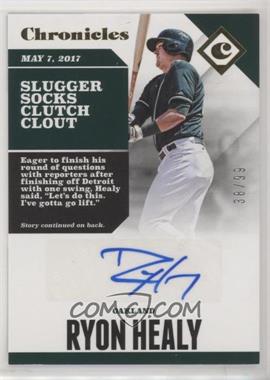 2017 Panini Chronicles - Autographs - Gold #CA-RY - Ryon Healy /99