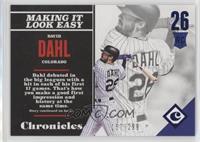 Rookies - David Dahl #/299