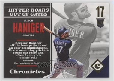 2017 Panini Chronicles - [Base] - Gold #114 - Rookies - Mitch Haniger /399