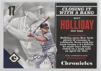 Matt Holliday [EX to NM] #/999