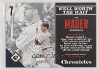 Joe Mauer #/999