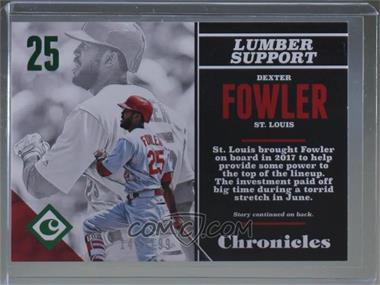 2017 Panini Chronicles - [Base] - Green #84 - Dexter Fowler /199