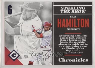 2017 Panini Chronicles - [Base] - Purple #68 - Billy Hamilton /99