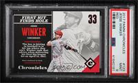 Rookies - Jesse Winker [PSA 9 MINT] #/25