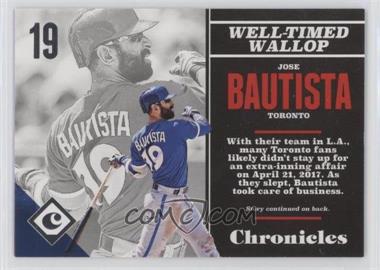 2017 Panini Chronicles - [Base] #98 - Jose Bautista