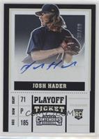 Josh Hader #/99