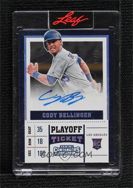 2017 Panini Chronicles - Contenders Rookie Ticket - Playoff Ticket #50 - Cody Bellinger /10 [Uncirculated]
