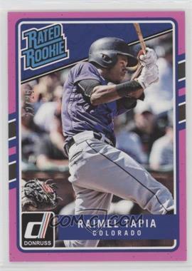 2017 Panini Chronicles - Donruss Rated Rookies - Pink Border #234 - Raimel Tapia /25