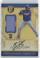 Rookie Jersey Autographs - Jorge Bonifacio #/99