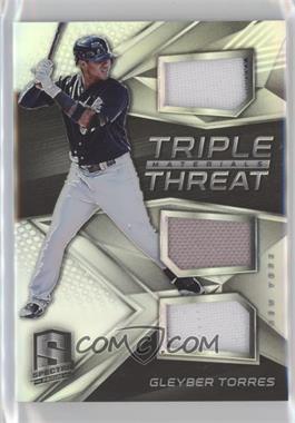 2017 Panini Chronicles - Spectra Triple Threat Materials #TTM-GT - Gleyber Torres /149