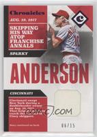 Sparky Anderson #/15