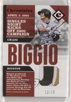 Craig Biggio #/15