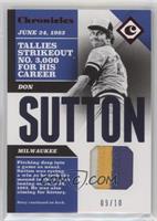 Don Sutton #/10