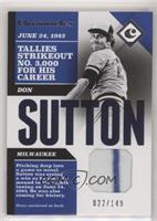 Don Sutton #/149