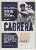 Miguel Cabrera #/499