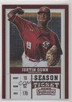 Season Ticket Variation - Justin Dunn (Jersey Number Visible) #/10