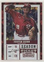 Season Ticket Variation - Justin Dunn (Jersey Number Visible) #/23