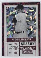 Season Ticket Variation - Reggie Jackson (Trees Visible) #/23
