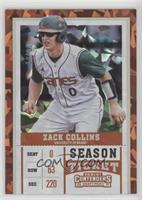 Season Ticket Variation - Zack Collins (White Jersey) #/23