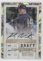 RPS Draft Ticket Autograph Variation - Kyle Wright (Back Jersey Number Visible)…